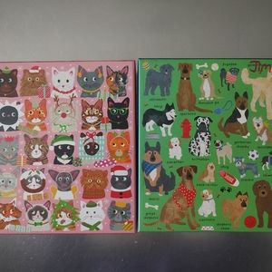 Two 500 piece jigsaw puzzles